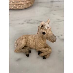 Vintage Stone Critters Foal Horse Figurine